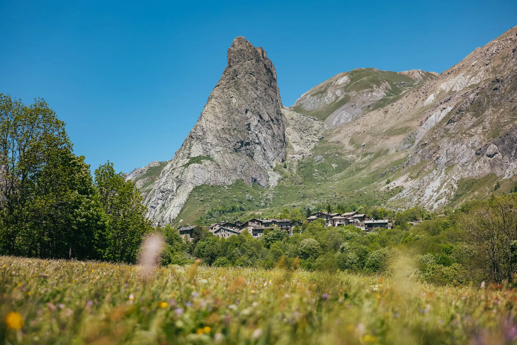 Chiappera e Rocca Provenzale in Alta Valle Maira